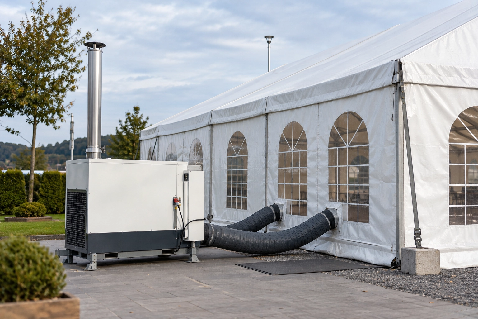 Festzeltbeheizung für Veranstaltungen und Events